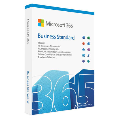 Microsoft 365 Business Standard | 12 Monate | 1 Nutzer