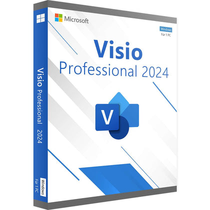 Microsoft Visio Professional 2024 | Bind | Windows | 1 PC