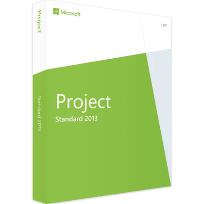 Microsoft Project Standard 2013 | Retail | Windows | 1 PC