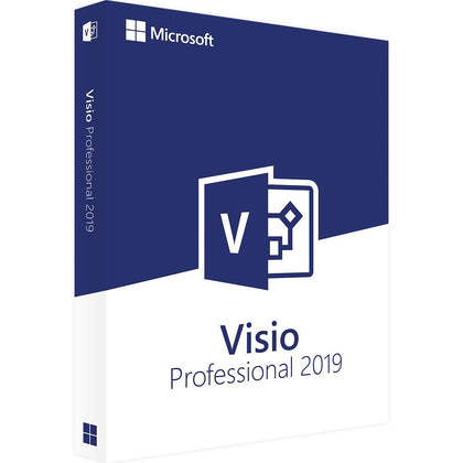 Microsoft Visio Professional 2019 | Retail | Windows | 1 PC