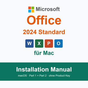 Microsoft Office 2024 Standard für Mac – Installation Manual