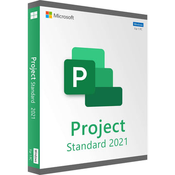 Microsoft Project Standard 2021 | Retail | Windows | 1 PC
