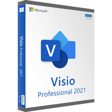 Microsoft Visio Professional 2021 | Retail | Windows | 1 PC