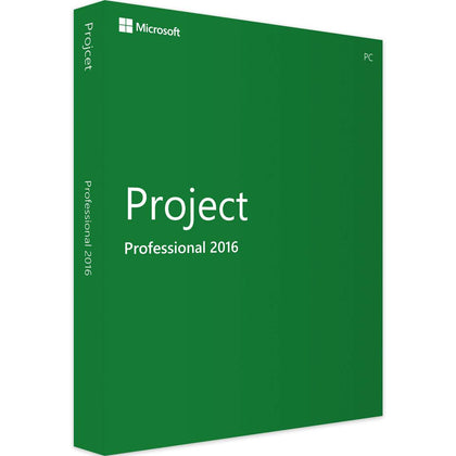 Microsoft Project Professional 2016 | Bind | Windows | 1 PC