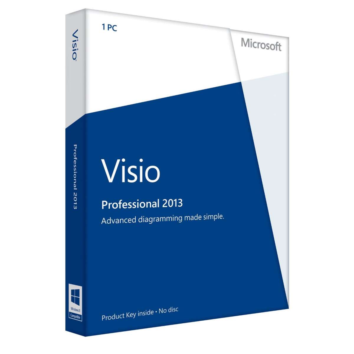 Microsoft Visio Professional 2013 | Retail | Windows | 1 PC