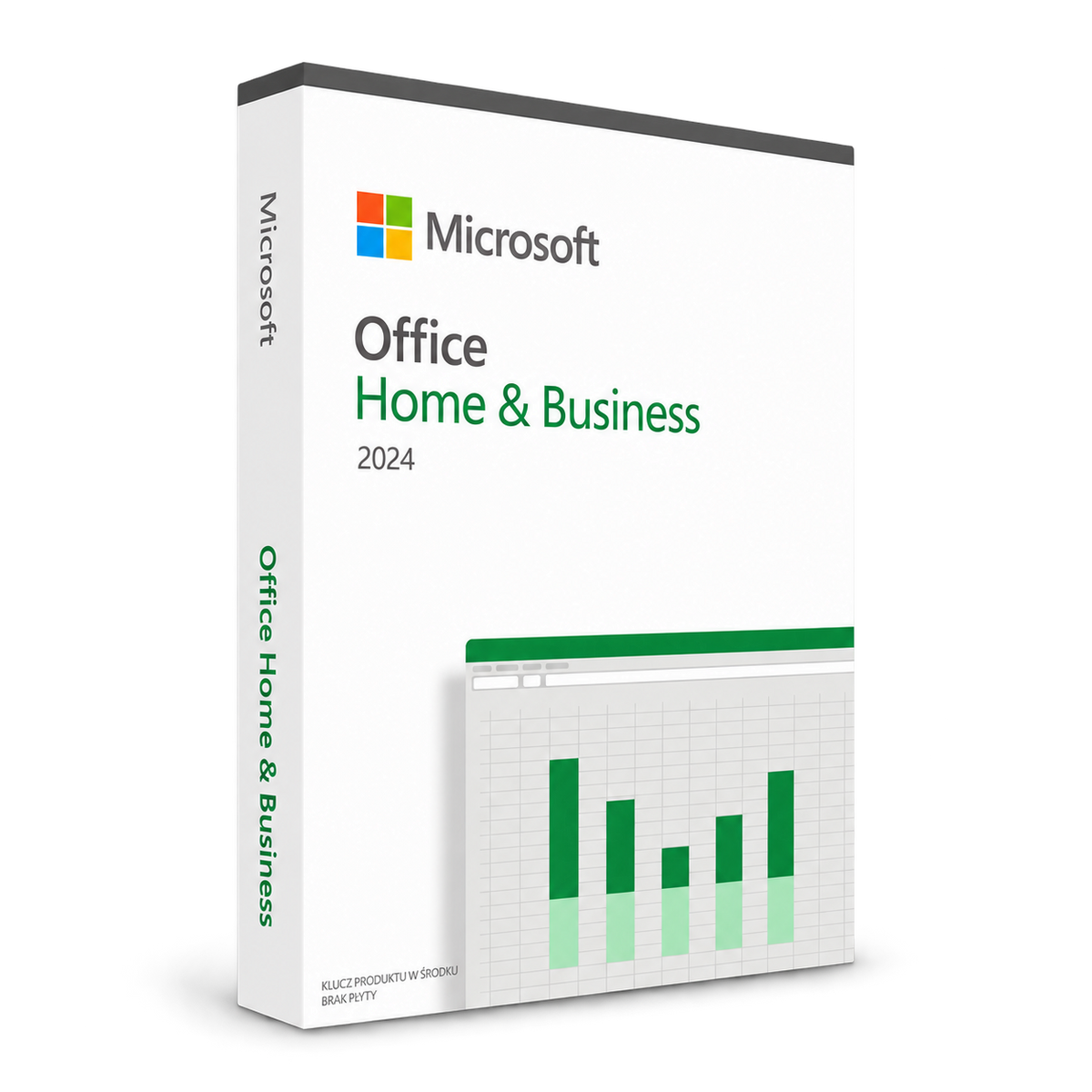 Microsoft Office 2024 Home & Business för Windows oder Mac – Produktförpackning