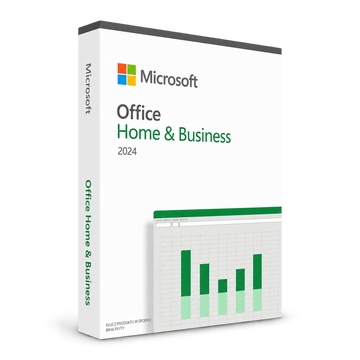 Microsoft Office 2024 Home & Business för Windows oder Mac – Produktförpackning