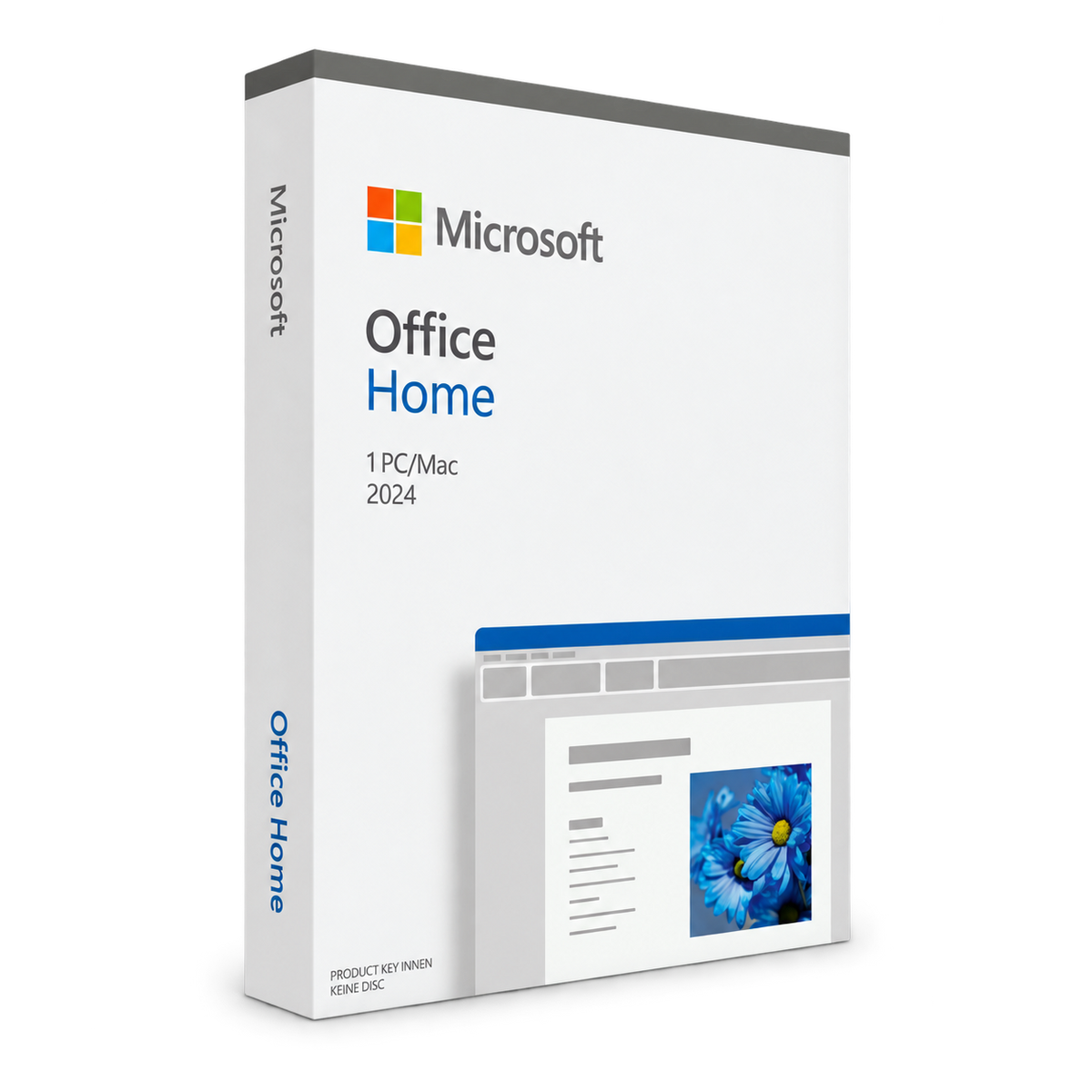 Microsoft Office 2024 Home dla Windows oder Mac – Opakowanie produktu