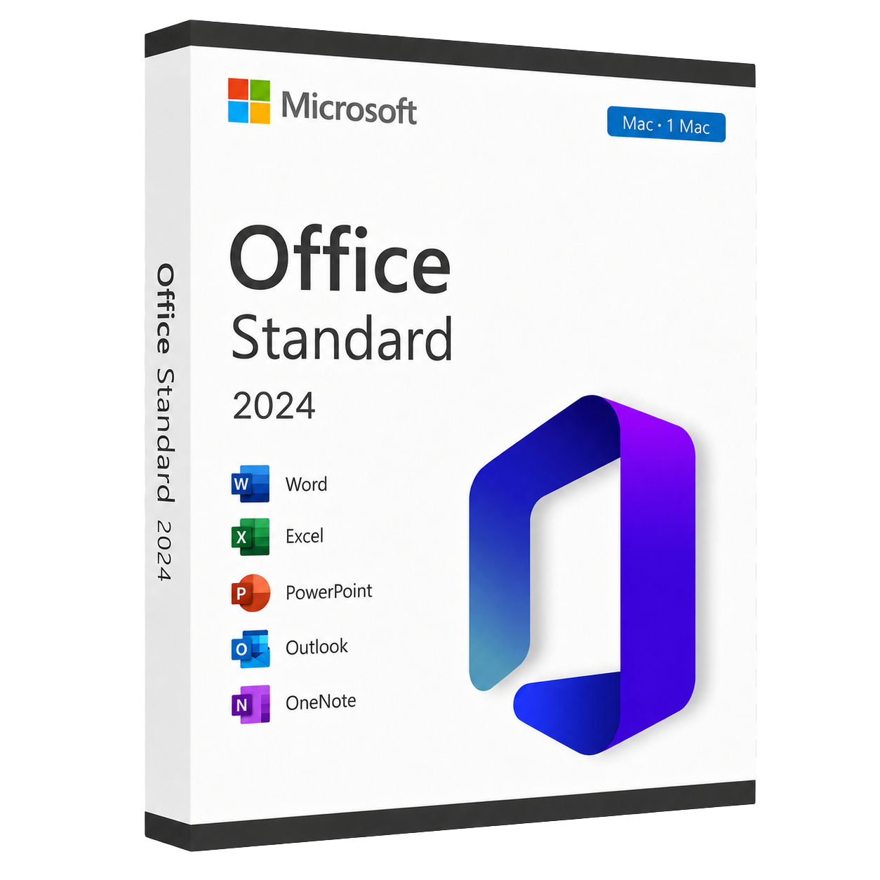 Microsoft Office Standard 2024 für Mac – 1 Mac