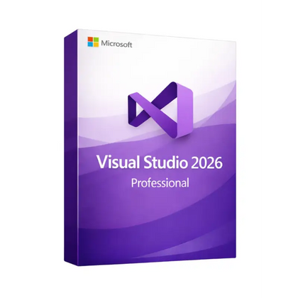 Microsoft Visual Studio Professional 2026 | Retail | Windows