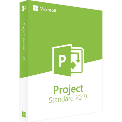 Microsoft Project Standard 2019 | Retail | Windows | 1 PC
